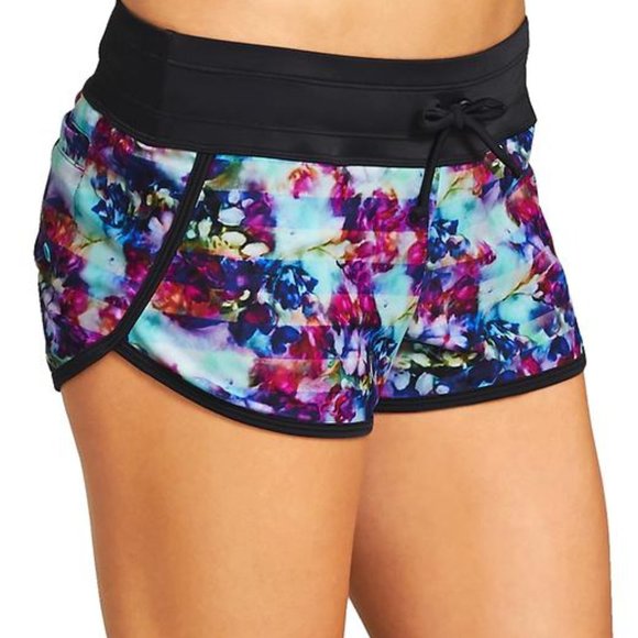 Athleta Other - Athleta floral fade kate swim shorts
